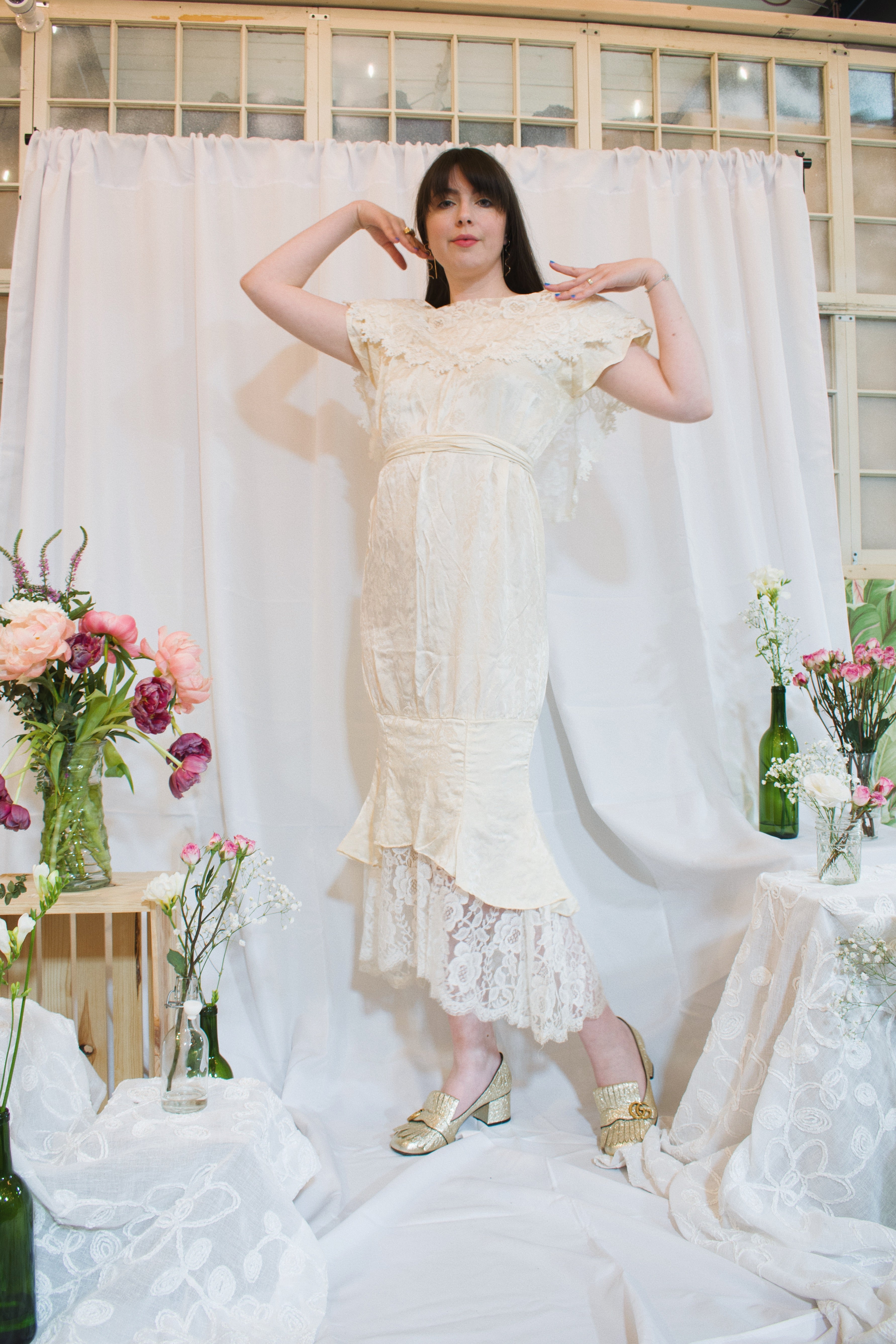 Silk Jessica McClintock Dress Silk Jessica McClintock Dress
